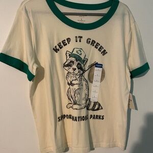 Arizona Jean Co. “Support National Parks” crop T-shirt NEW with tags